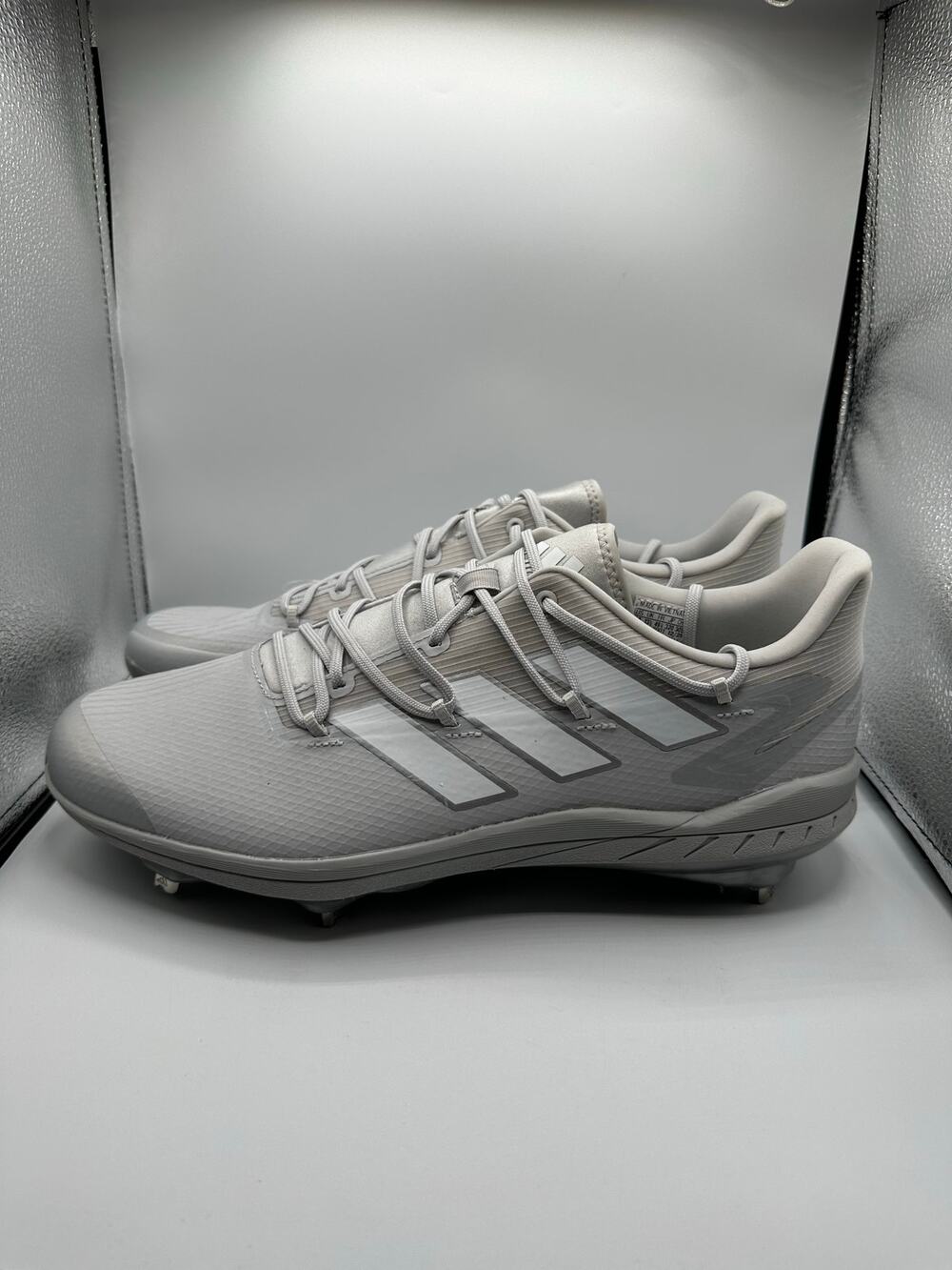 Adidas Adizero Afterburner 8 “Light Grey” size 14 men’s